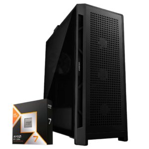1 PC WorkStation Ryzen 7 9800X3D / RTX 5070TI 16GB / 128GB RAM / DISCO SSD 1TB