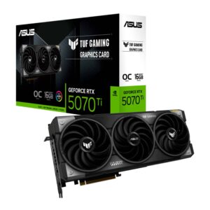 1 Tarjeta de video ASUS TUF Gaming GeForce RTX 5070 12GB GDDR7
