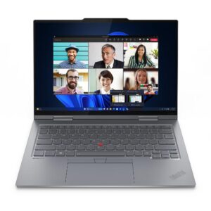 1 Lenovo ThinkPad X1 2 in 1 Gen 9 - Notebook - 14" - 1920 x 1200 LCD - Touchscreen - Intel Core Ultra 7 155U - 32 GB - DDR5 SDRAM - 1 TB SSD - Intel HD Graphics - Windows 11 Pro - Black - Spanish - 3-year warranty