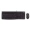 1 Combo Teclado + Mouse MK120 USB Negro