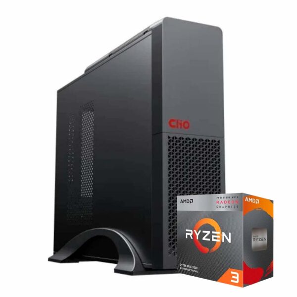 1 PC de Escritorio AMD Ryzen 5 3400G / 16GB RAM / 500GB SSD M.2 / WiFi