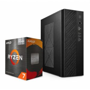 1 PC de Escritorio AMD Ryzen 7 5700G / 16GB RAM / 1TB SSD M.2 / WiFi