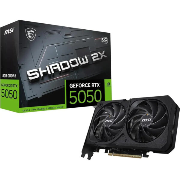 1 Tarjeta de Video Geforce RTX 5050 8G SHADOW 2X OC
