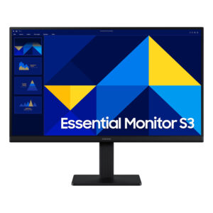 1 Monitor Samsung 22" Essential S30GD - LS22D300GALXZS