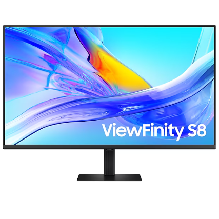 1 Monitor Samsung Plano 37" ViewFinity S8 S80UD UHD 60Hz