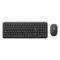 1 Combo Teclado Mouse Logitech MK250 Bluetooth Wireless Español Grafito