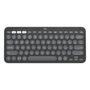 1 Teclado Logitech Pebble Keys 2 K380s Grafito Español