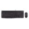 1 Combo Teclado + Mouse MK120 USB Negro