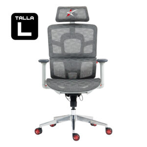 1 Silla Ergonómica DRAGSTER M3 TriMesh Gray