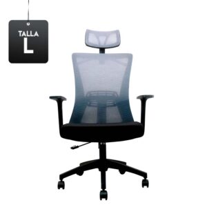 1 Silla oficina Fantech OCA258 - Grey