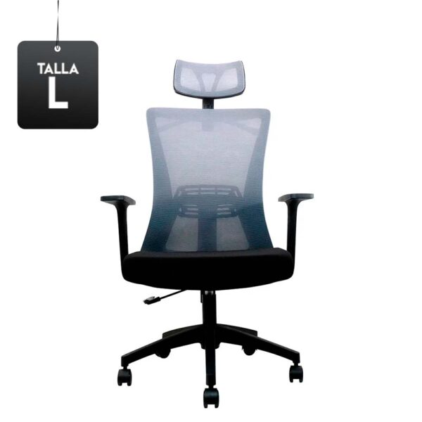 1 Silla oficina Fantech OCA258 - Grey
