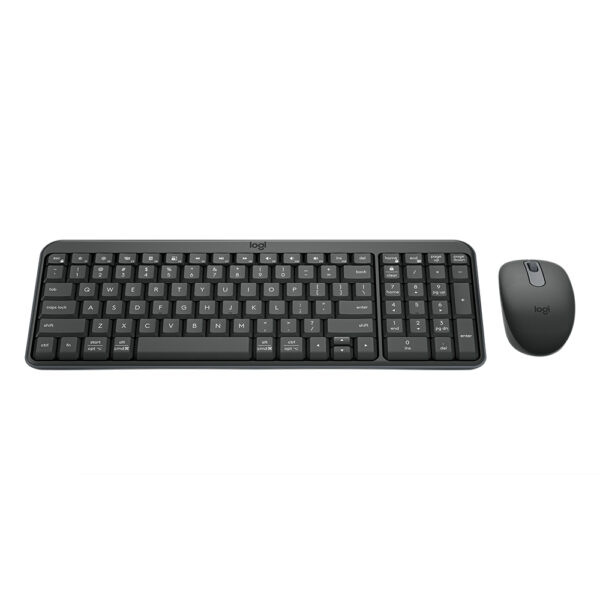 3 Combo Teclado Mouse Logitech MK250 Bluetooth Wireless Español Grafito