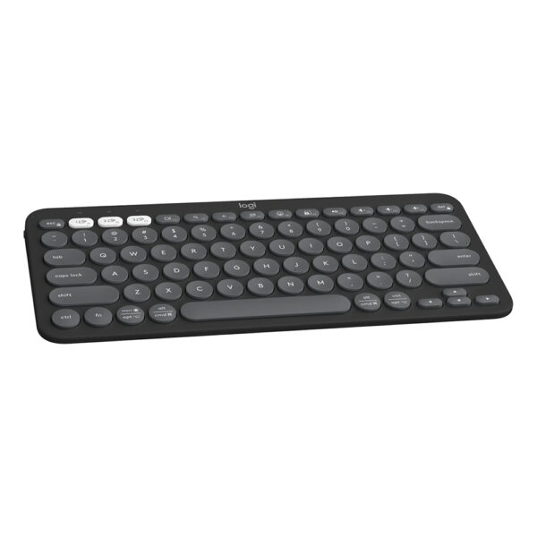 3 Teclado Logitech Pebble Keys 2 K380s Grafito Español