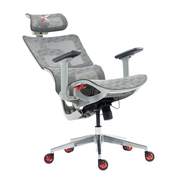 3 Silla Ergonómica DRAGSTER M3 TriMesh Gray