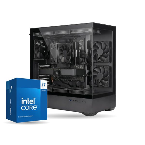 1 PC de Escritorio Intel Core i7-14700F / RTX 5070 / 32GB RAM DDR4 / 2TB SSD M.2