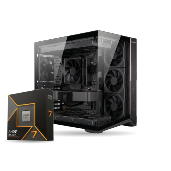 1 Workstation AMD Ryzen 7 9700X / RTX 5060 Ti / 32GB RAM DDR5 / 2TB SSD M.2 / WiFi