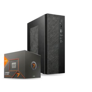 1 PC de Escritorio AMD Ryzen 7 8700G / 32GB RAM DDR5 / 1TB SSD M.2 / WiFi