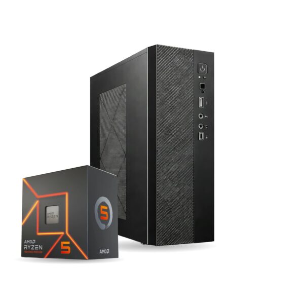 1 PC de Escritorio AMD Ryzen 5 7600 / 16GB RAM DDR5 / 1TB SSD M.2 / WiFi